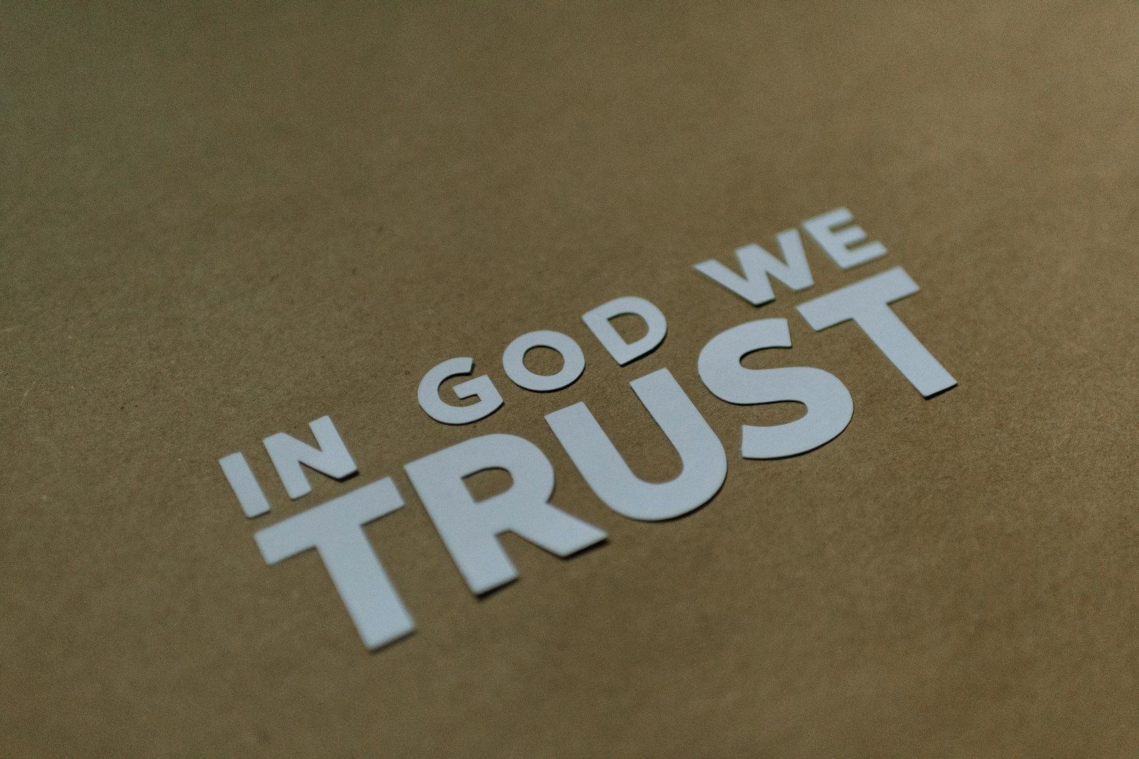 What It Means to Trust in God